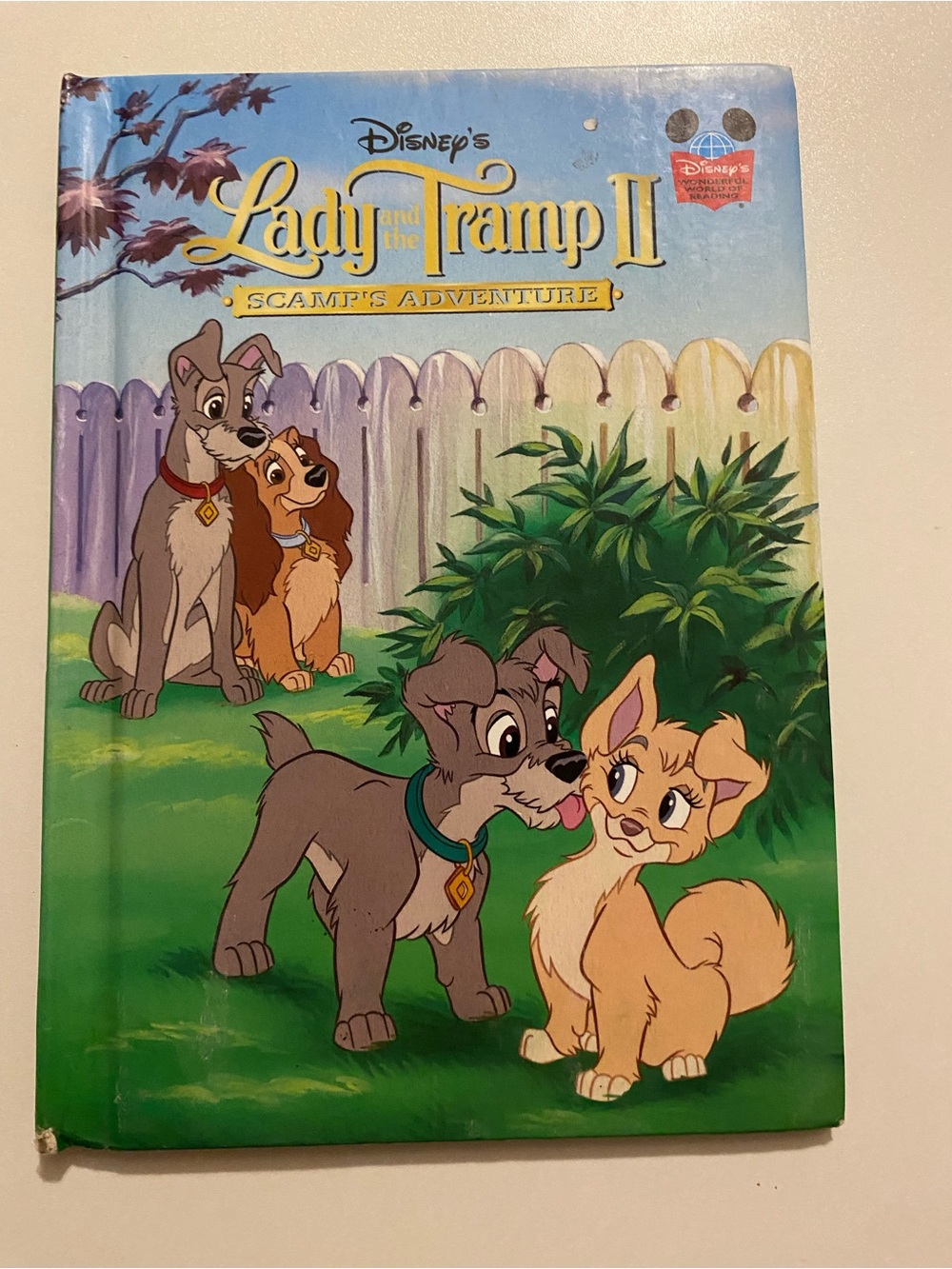 Disney Lady and the Tramp II Book - Blue, Green, Brown